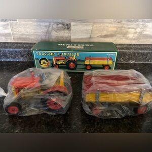 Vintage Schylling Tractor & Trailer